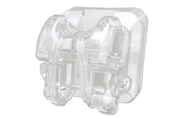 Image of a moldule based ceramic bracket