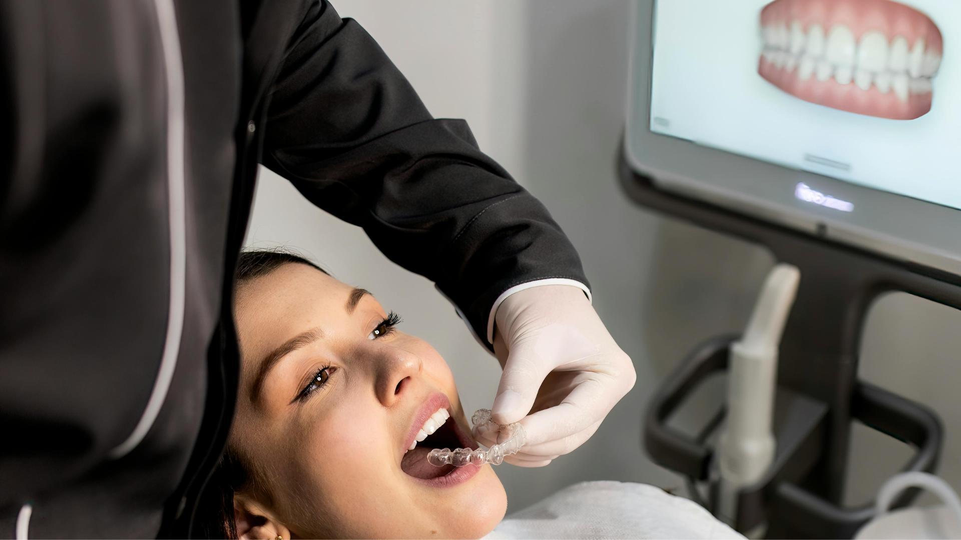 insertion of aligners following digital scanning